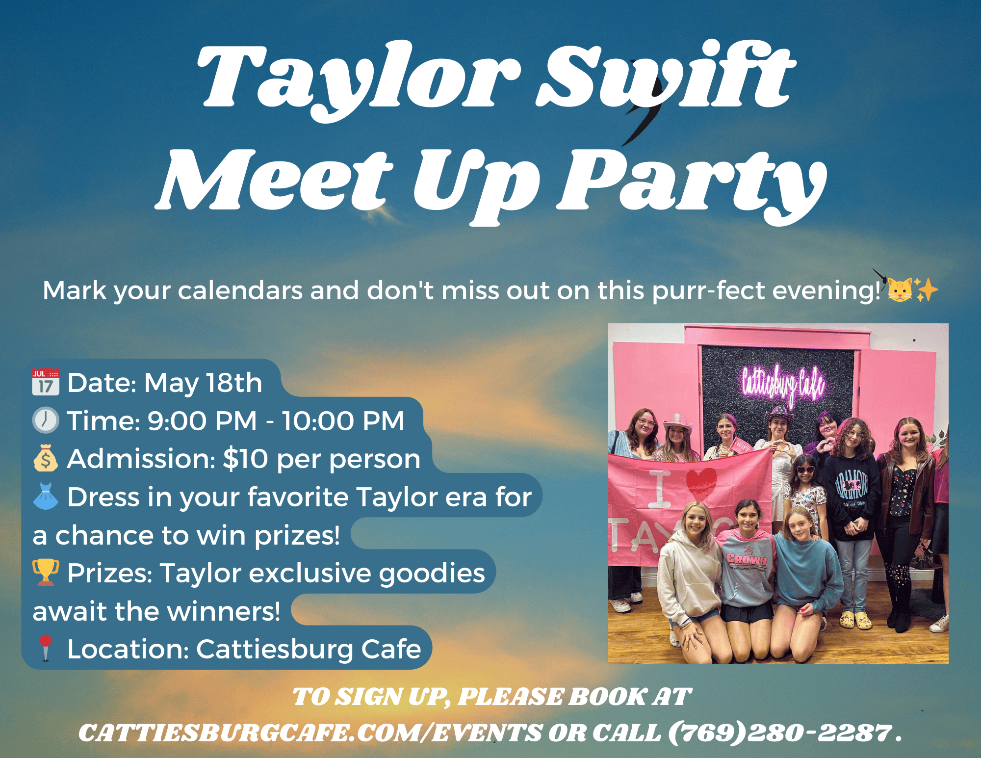 Swiftie's Meow-t & Greet