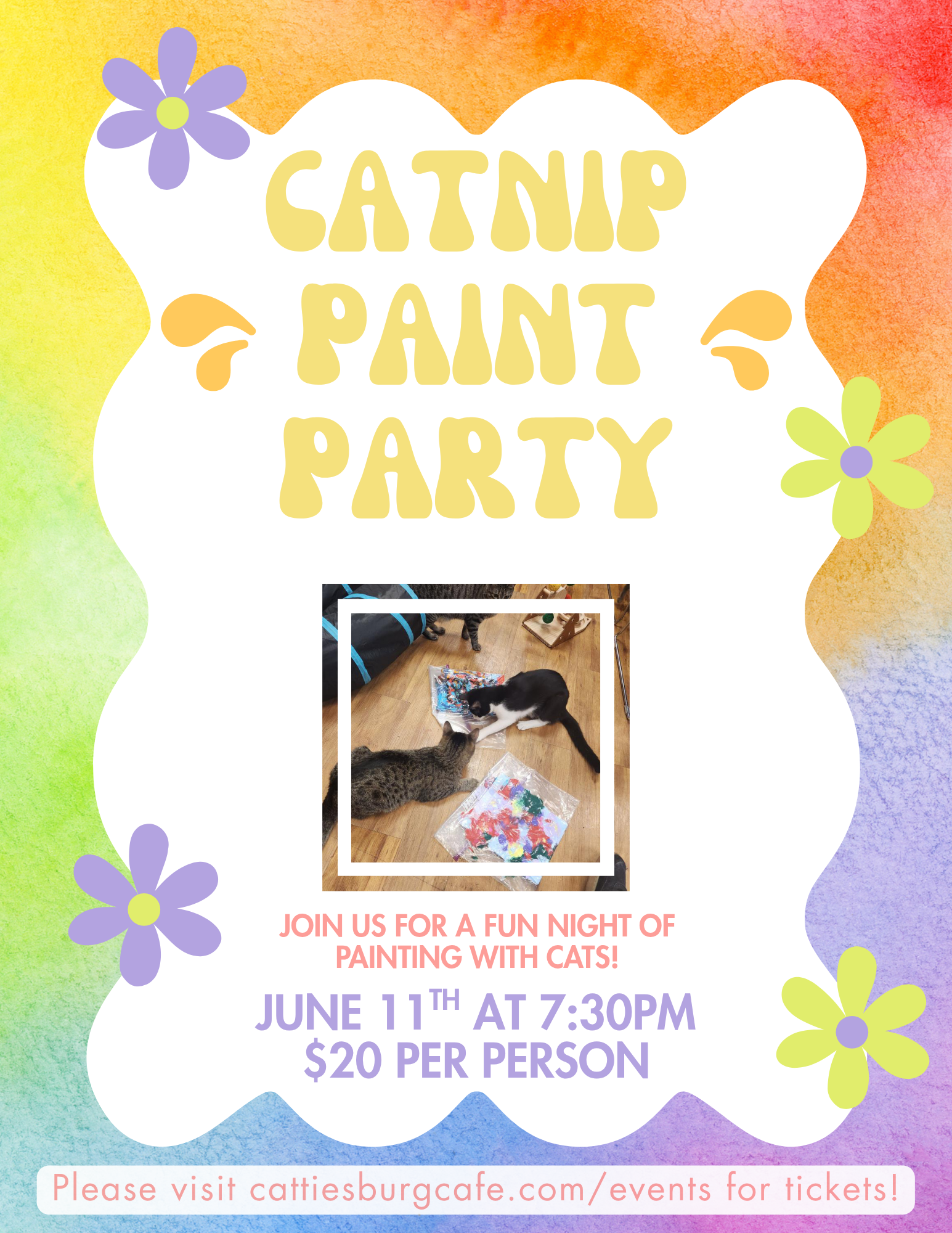 Catnip Painting Party