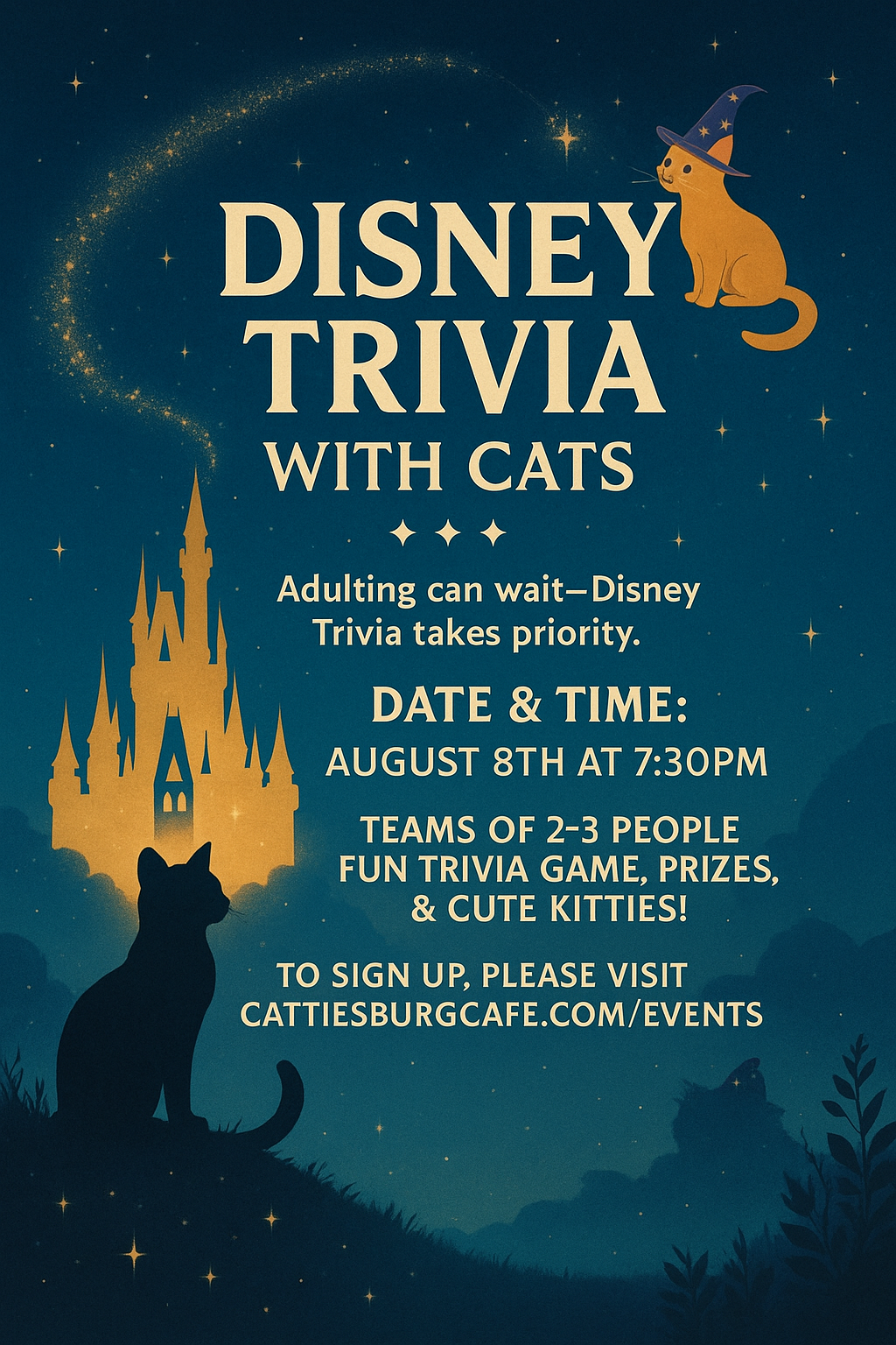 Disney Trivia with Cats