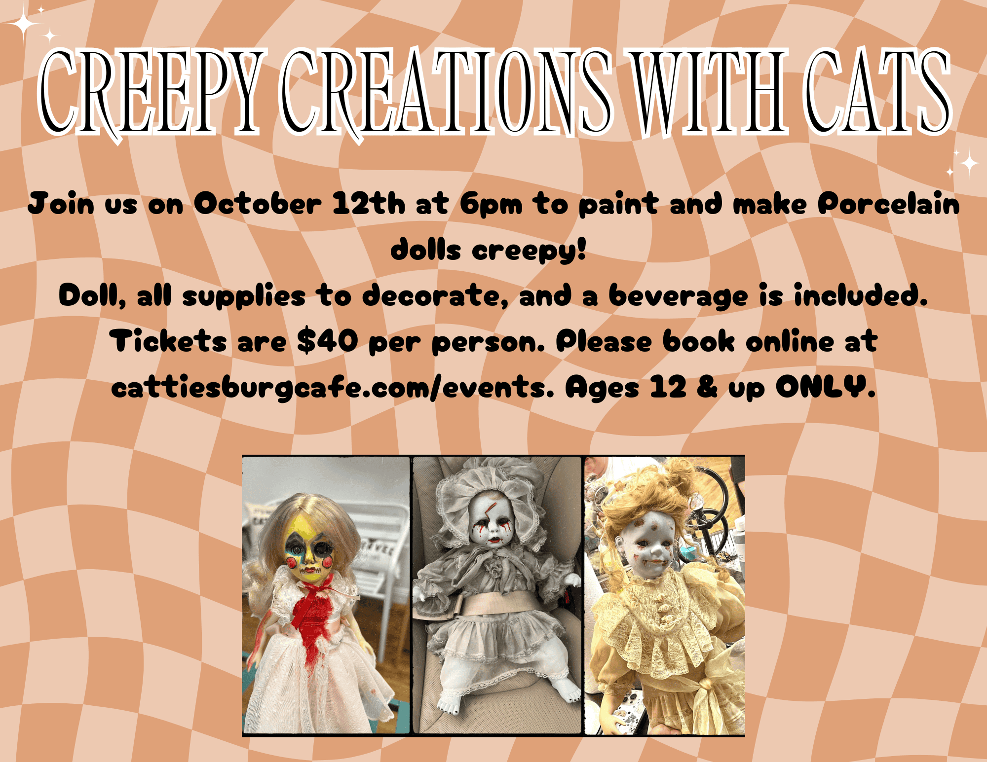 Creepy Creations with Dolls & Cats