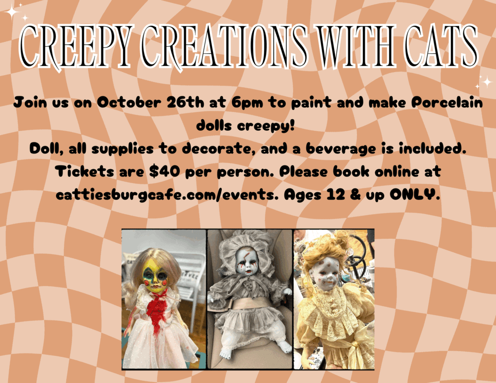 Creepy Creations with Dolls & Cats