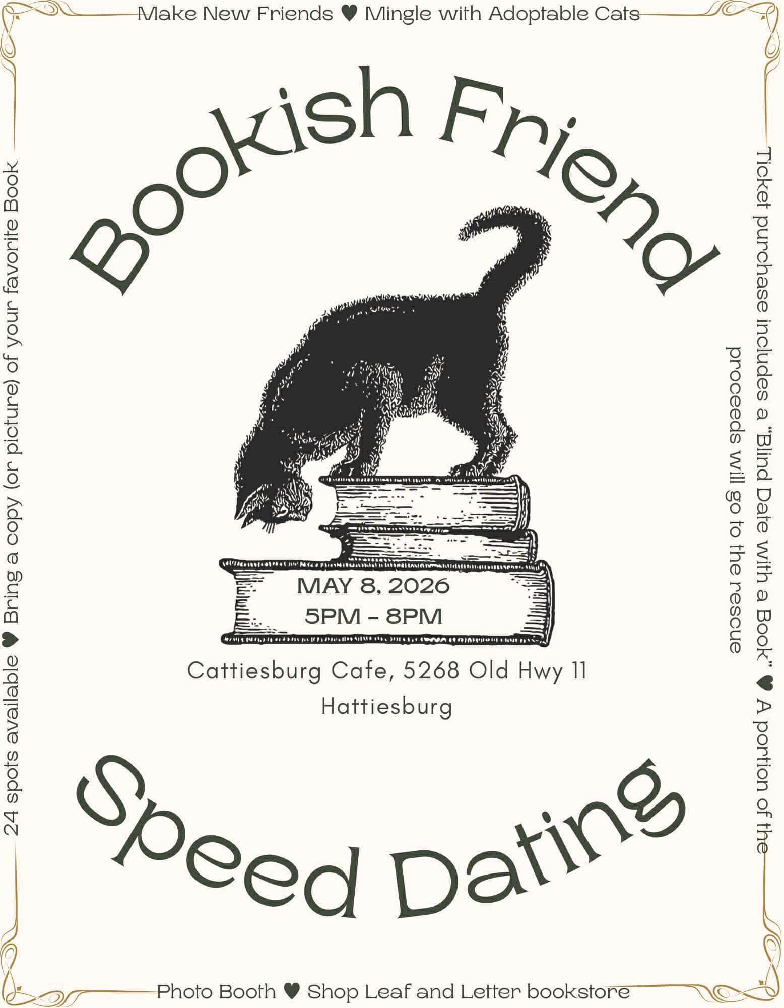 Bookish Friend Speed Dating (1st Round)